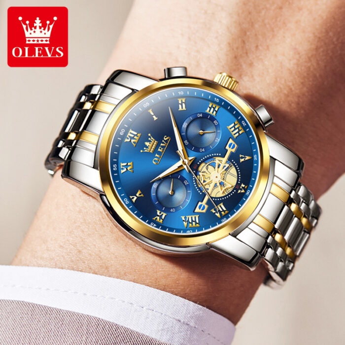Multi-functional Waterproof Quartz Watch Luminous Non-mechanical Watch Men&amp;amp;#039;s Watch Male